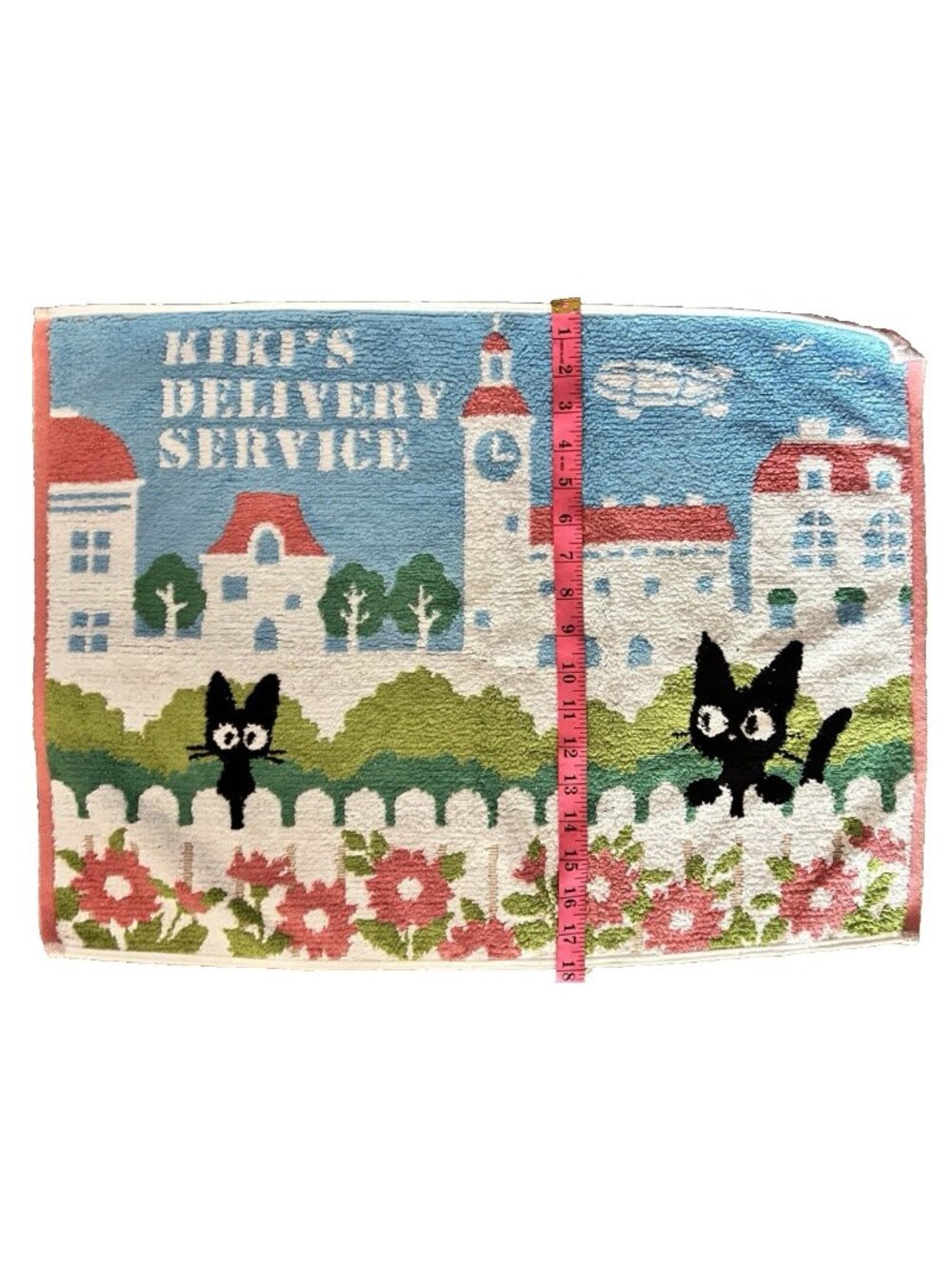 MARUSHIN Bath Mat Ghibli Kiki's Delivery Service Jiji One Day Cats 18" x 24" - Picture 4 of 8